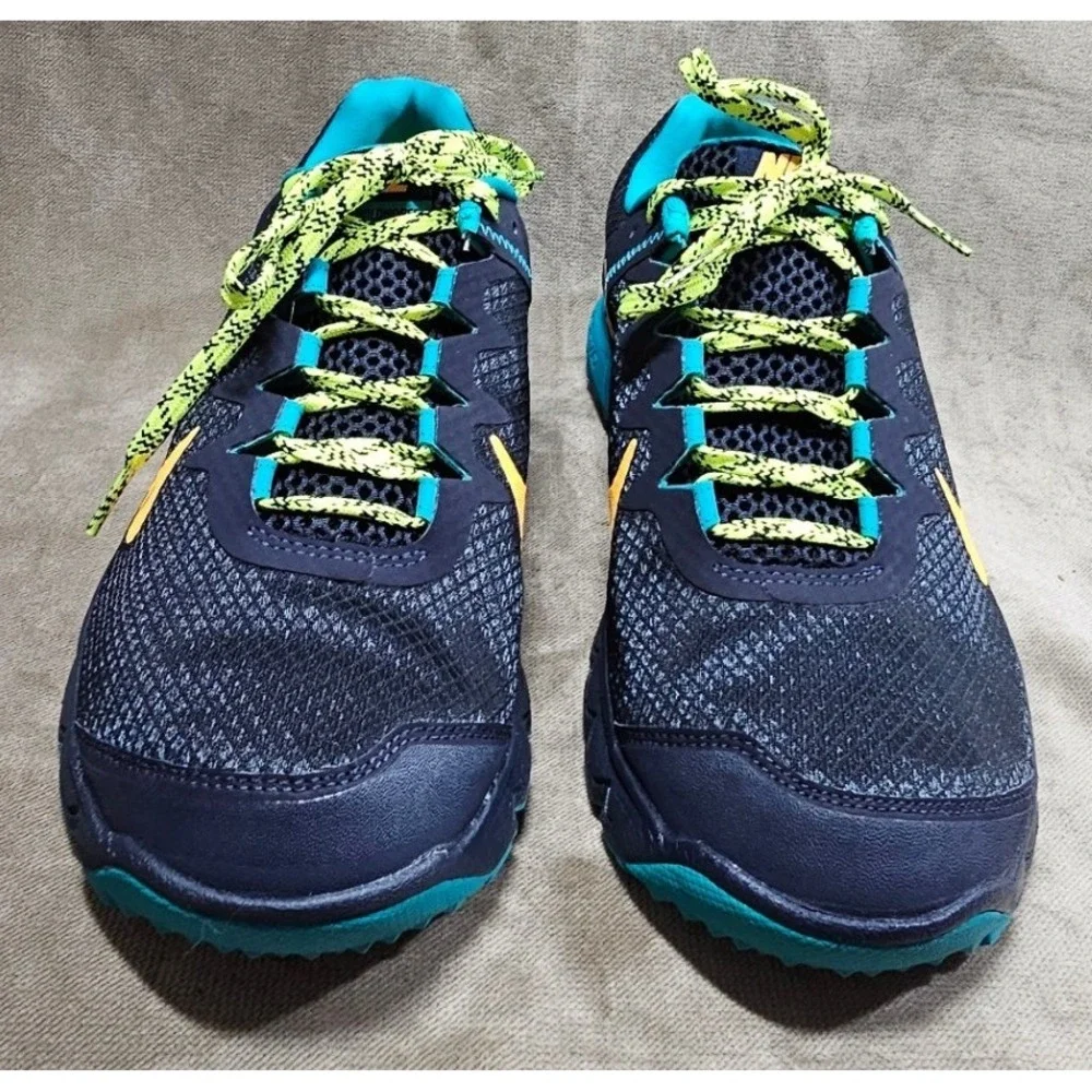 Nike Zoom Wildhorse Womens 11 Trail Running Shoes Dark Obsidian 599121-408